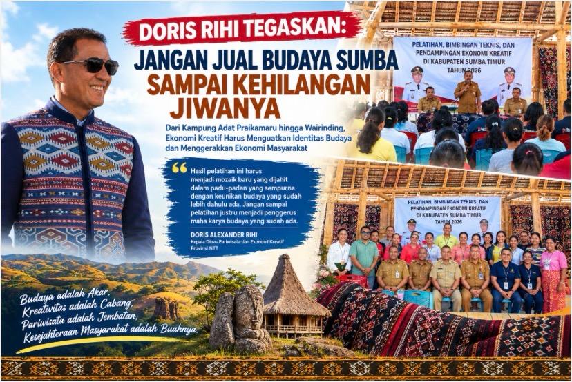 Doris Rihi Tegaskan: Jangan Jual Budaya Sumba Sampai Kehilangan Jiwanya